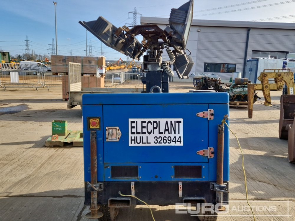 Single Axle Lighting Tower, Yanmar Engine - Lighting tower: picture 4 Single Axle Lighting Tower, Yanmar Engine - Lighting tower: picture 4