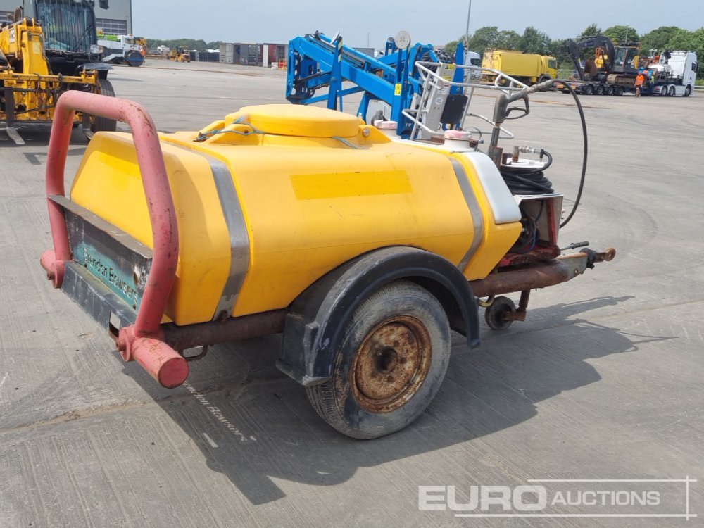 Single Axle Plastic Water Bowser, Yanmar Pressure Washer - Pressure washer: picture 5 Single Axle Plastic Water Bowser, Yanmar Pressure Washer - Pressure washer: picture 5