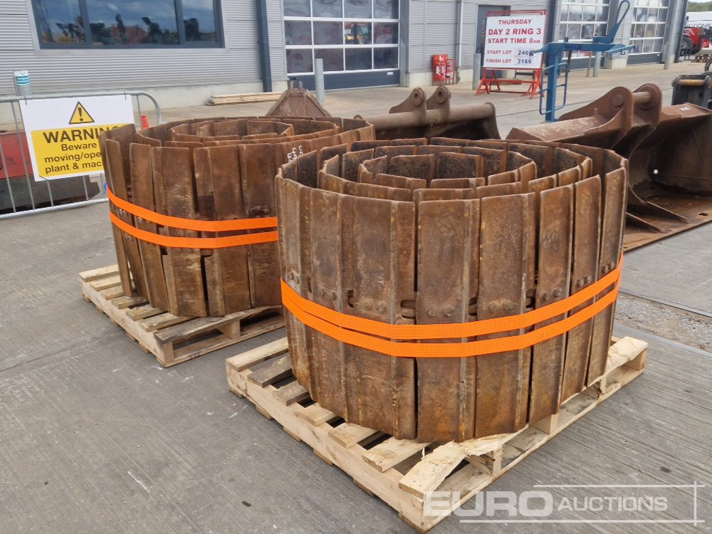 Spare parts 850mm Steel Track Group to suit Komatsu DX61 (2 of): picture 7