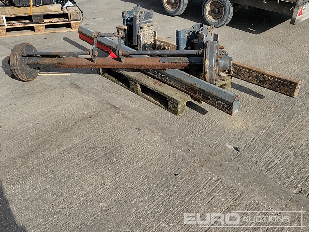 Steel Bumper (2 of) & Axle - Body and exterior: picture 5 Steel Bumper (2 of) & Axle - Body and exterior: picture 5