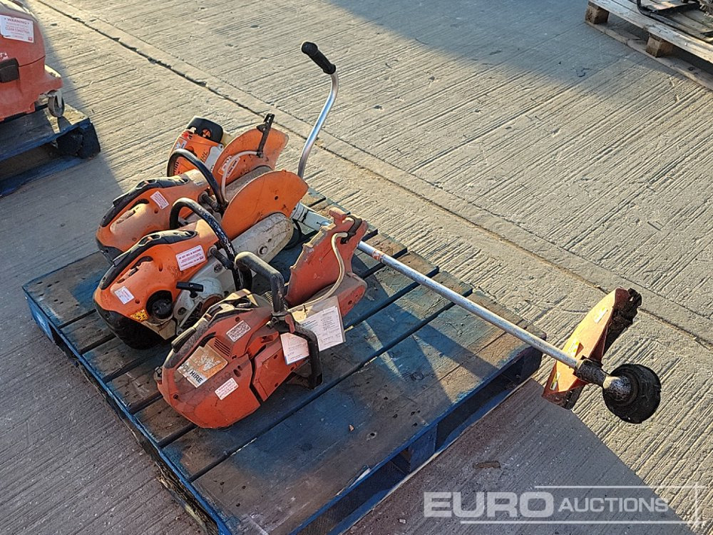 Stihl FS310 Petrol Strimmer, Stihl TS410 Petrol Quick Cut Saw (2 of), Hilti DSH600-X Petrol Quick Cut Saw - Construction equipment: picture 5 Stihl FS310 Petrol Strimmer, Stihl TS410 Petrol Quick Cut Saw (2 of), Hilti DSH600-X Petrol Quick Cut Saw - Construction equipment: picture 5