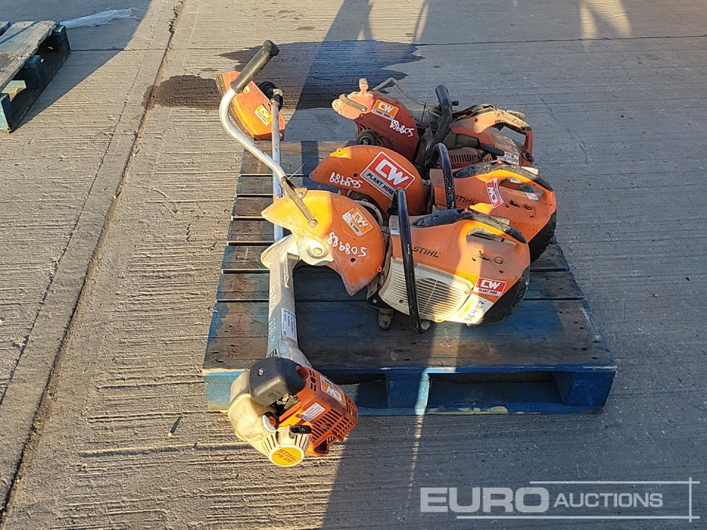 Stihl FS310 Petrol Strimmer, Stihl TS410 Petrol Quick Cut Saw (2 of), Hilti DSH600-X Petrol Quick Cut Saw - Construction equipment: picture 2 Stihl FS310 Petrol Strimmer, Stihl TS410 Petrol Quick Cut Saw (2 of), Hilti DSH600-X Petrol Quick Cut Saw - Construction equipment: picture 2