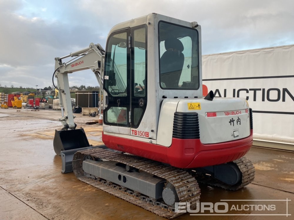 Takeuchi TB150 - Mini excavator: picture 3 Takeuchi TB150 - Mini excavator: picture 3