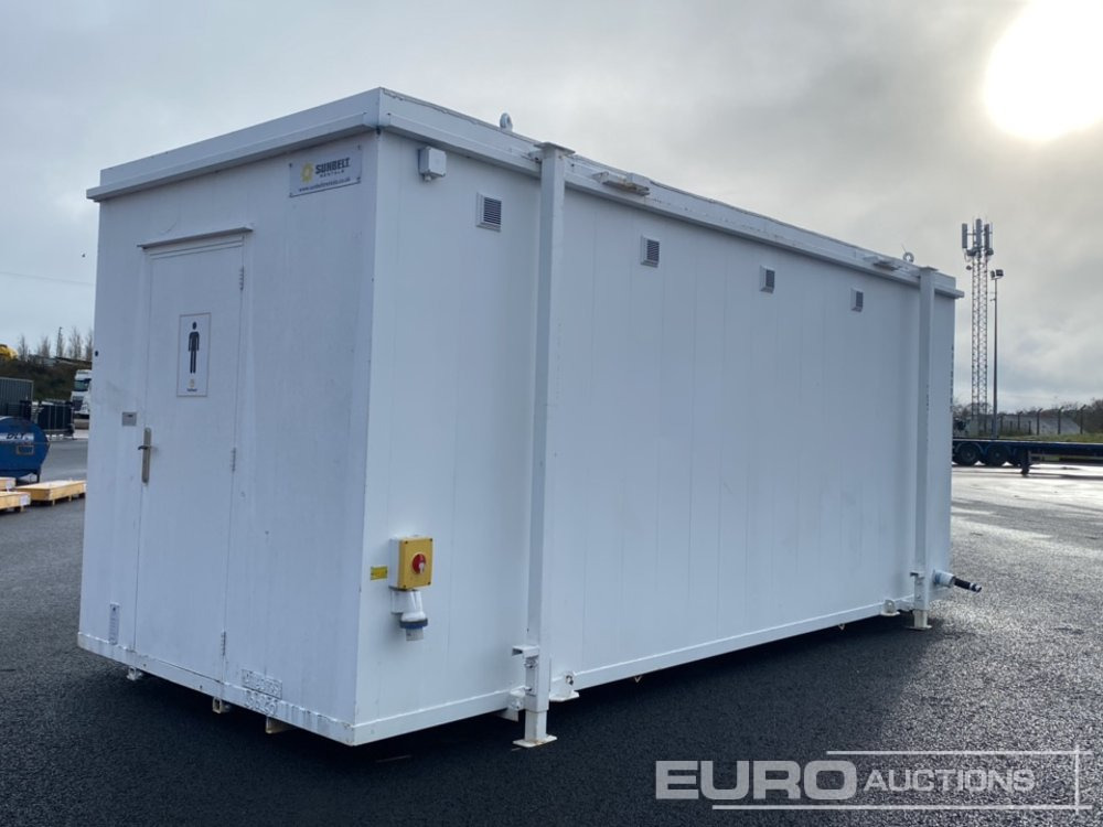 Thurston 20' x 9' Toilet Block (Keys in Office) (Cannot Be Reconsigned) - Shipping container: picture 5 Thurston 20' x 9' Toilet Block (Keys in Office) (Cannot Be Reconsigned) - Shipping container: picture 5