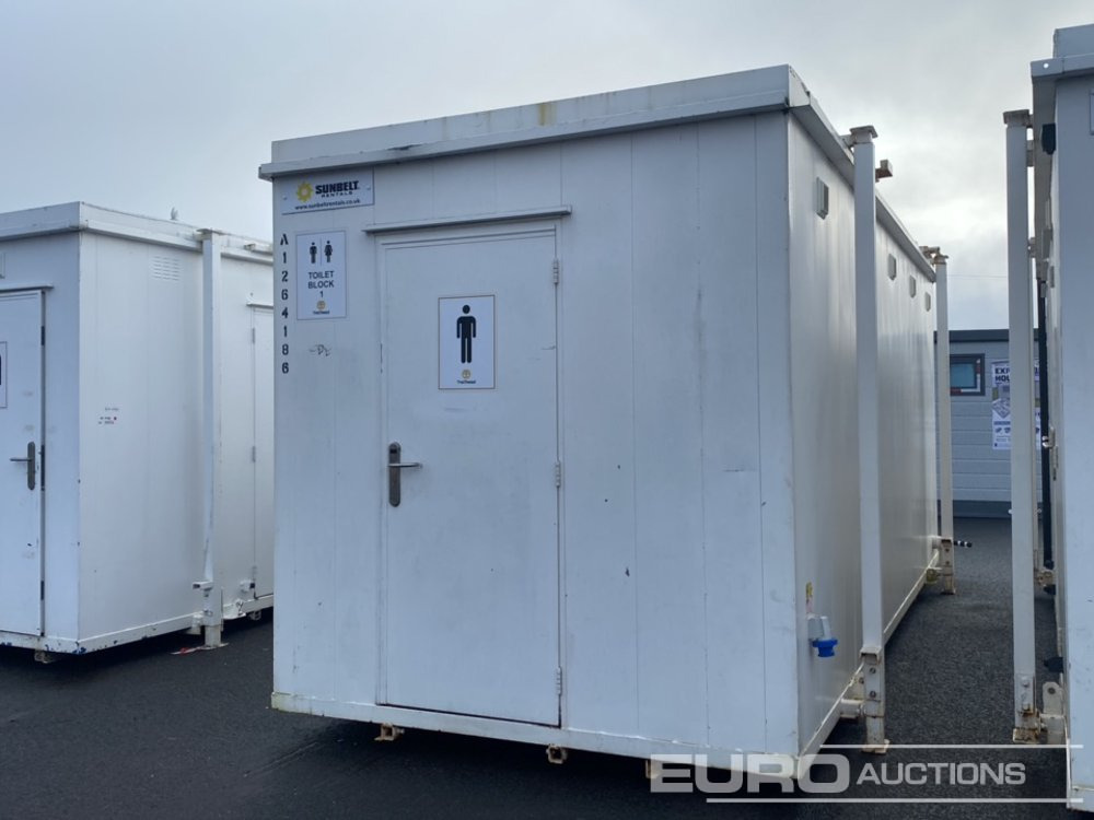 Thurston 20' x 9' Toilet Block (Keys in Office) (Cannot Be Reconsigned) - Shipping container: picture 4 Thurston 20' x 9' Toilet Block (Keys in Office) (Cannot Be Reconsigned) - Shipping container: picture 4