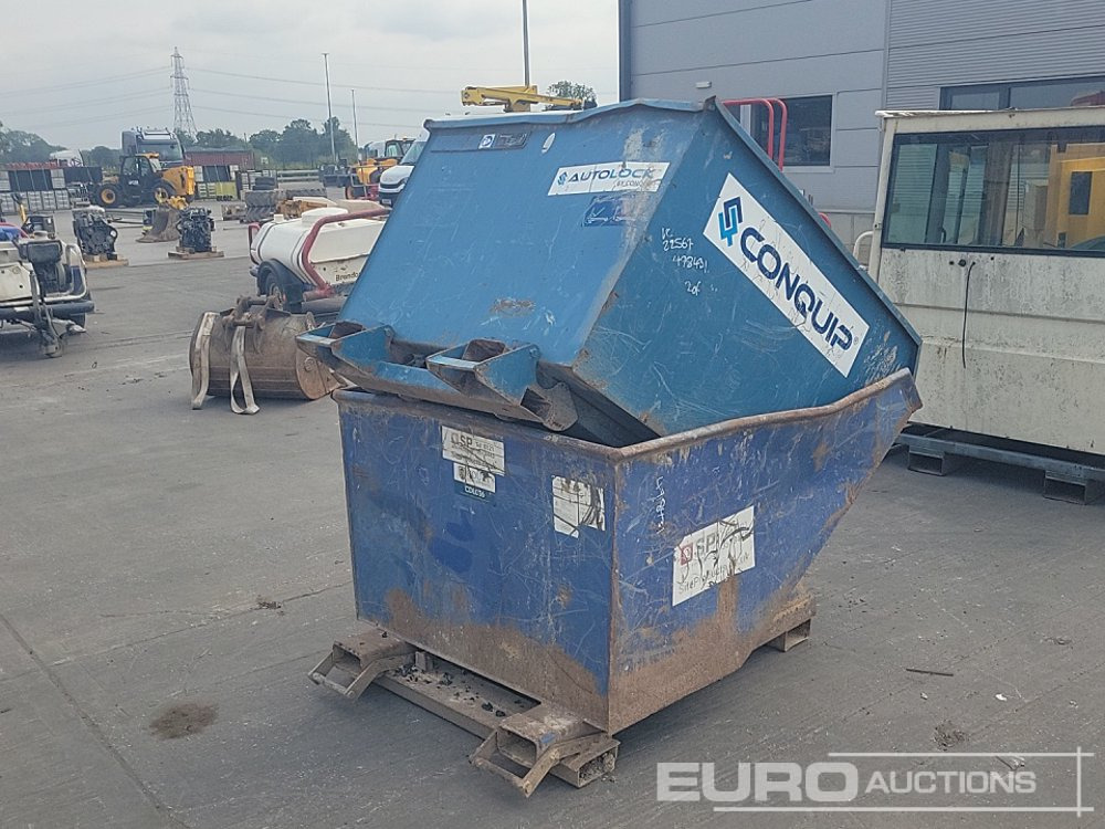 Tipping Skip to suit Forklift (2 of) - Tipping skip: picture 5 Tipping Skip to suit Forklift (2 of) - Tipping skip: picture 5