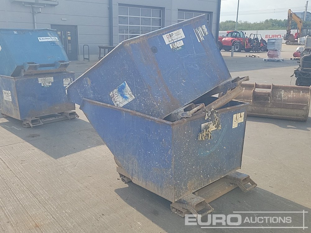 Tipping Skip to suit Forklift (2 of) - Tipping skip: picture 3 Tipping Skip to suit Forklift (2 of) - Tipping skip: picture 3