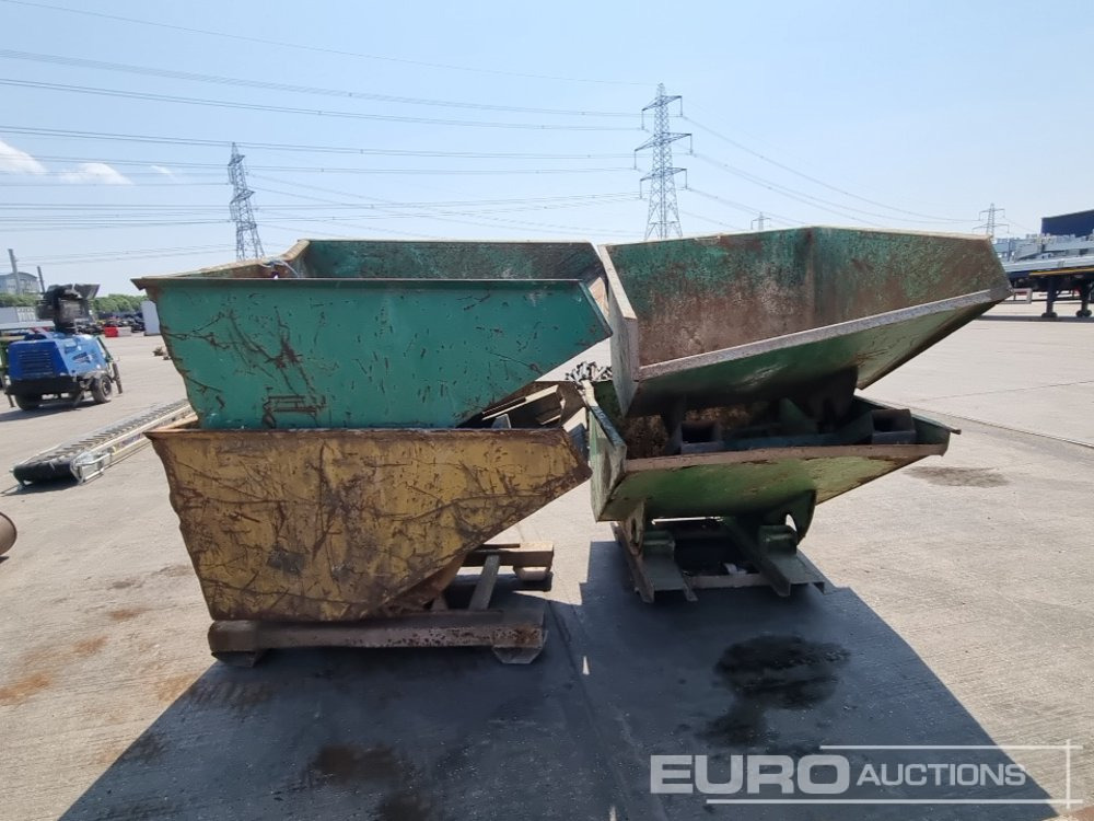 Tipping Skip to suit Forklift (4 of) - Tipping skip: picture 4 Tipping Skip to suit Forklift (4 of) - Tipping skip: picture 4