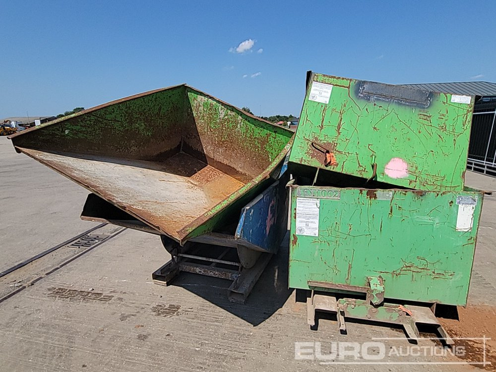 Tipping Skip to suit Forklift (4 of) - Tipping skip: picture 4 Tipping Skip to suit Forklift (4 of) - Tipping skip: picture 4