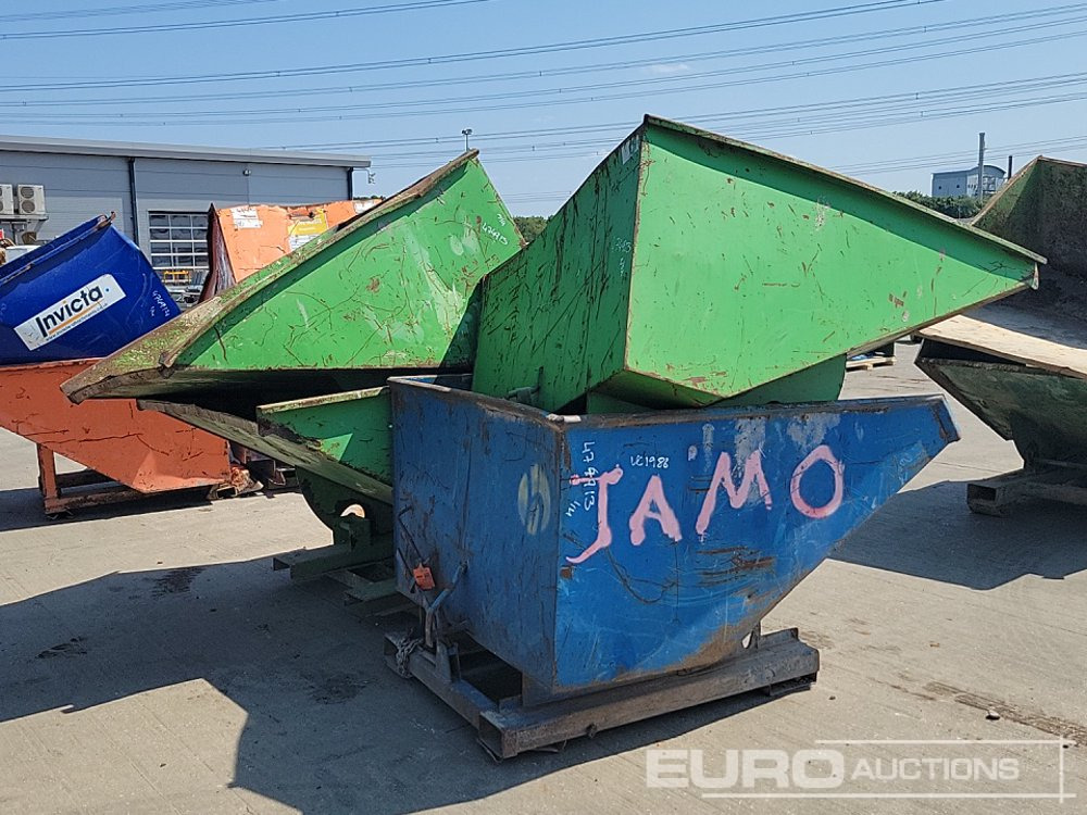 Tipping Skip to suit Forklift (4 of) - Tipping skip: picture 1 Tipping Skip to suit Forklift (4 of) - Tipping skip: picture 1