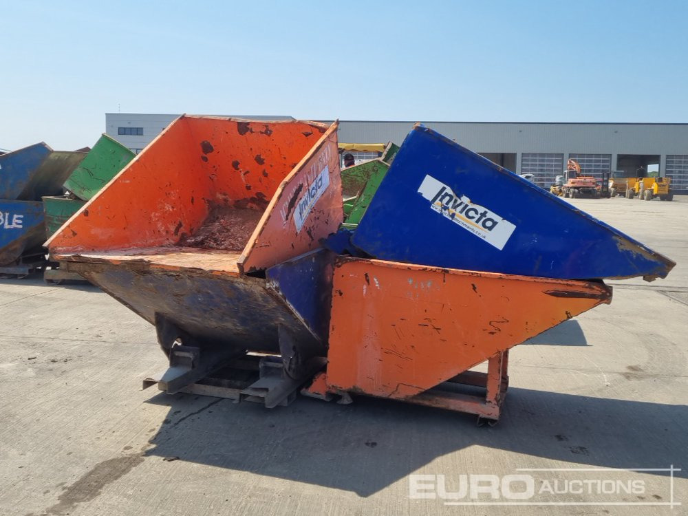 Tipping Skip to suit Forklift (4 of) - Tipping skip: picture 2 Tipping Skip to suit Forklift (4 of) - Tipping skip: picture 2