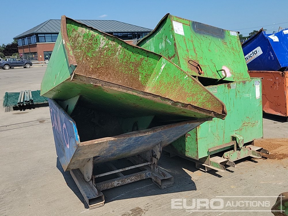 Tipping Skip to suit Forklift (4 of) - Tipping skip: picture 3 Tipping Skip to suit Forklift (4 of) - Tipping skip: picture 3