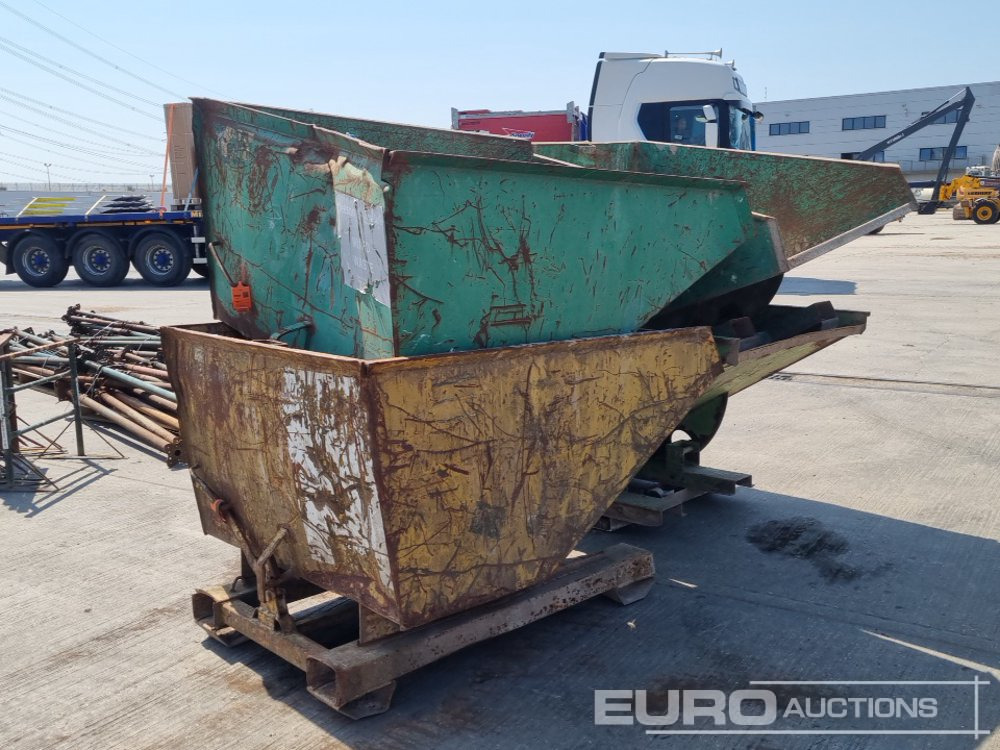 Tipping Skip to suit Forklift (4 of) - Tipping skip: picture 3 Tipping Skip to suit Forklift (4 of) - Tipping skip: picture 3