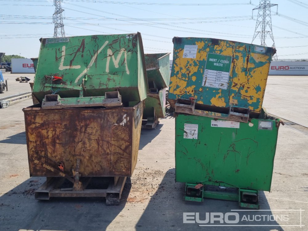 Tipping Skip to suit Forklift (4 of) - Tipping skip: picture 4 Tipping Skip to suit Forklift (4 of) - Tipping skip: picture 4