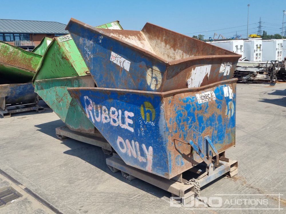 Tipping Skip to suit Forklift (4 of) - Tipping skip: picture 3 Tipping Skip to suit Forklift (4 of) - Tipping skip: picture 3