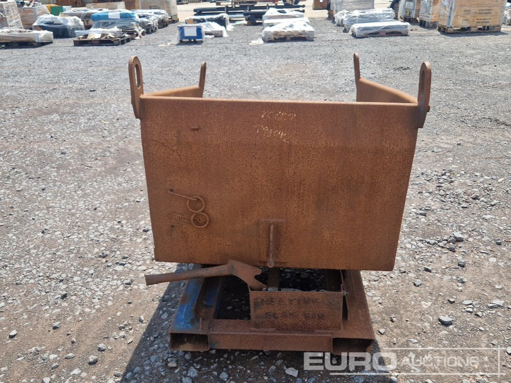 Tipping Skip to suit Forklift/Telehandler - Tipping skip: picture 4 Tipping Skip to suit Forklift/Telehandler - Tipping skip: picture 4