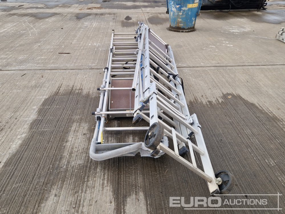 Tubesca Wheeled 8 Step Ladders (2 of) - Construction equipment: picture 4 Tubesca Wheeled 8 Step Ladders (2 of) - Construction equipment: picture 4