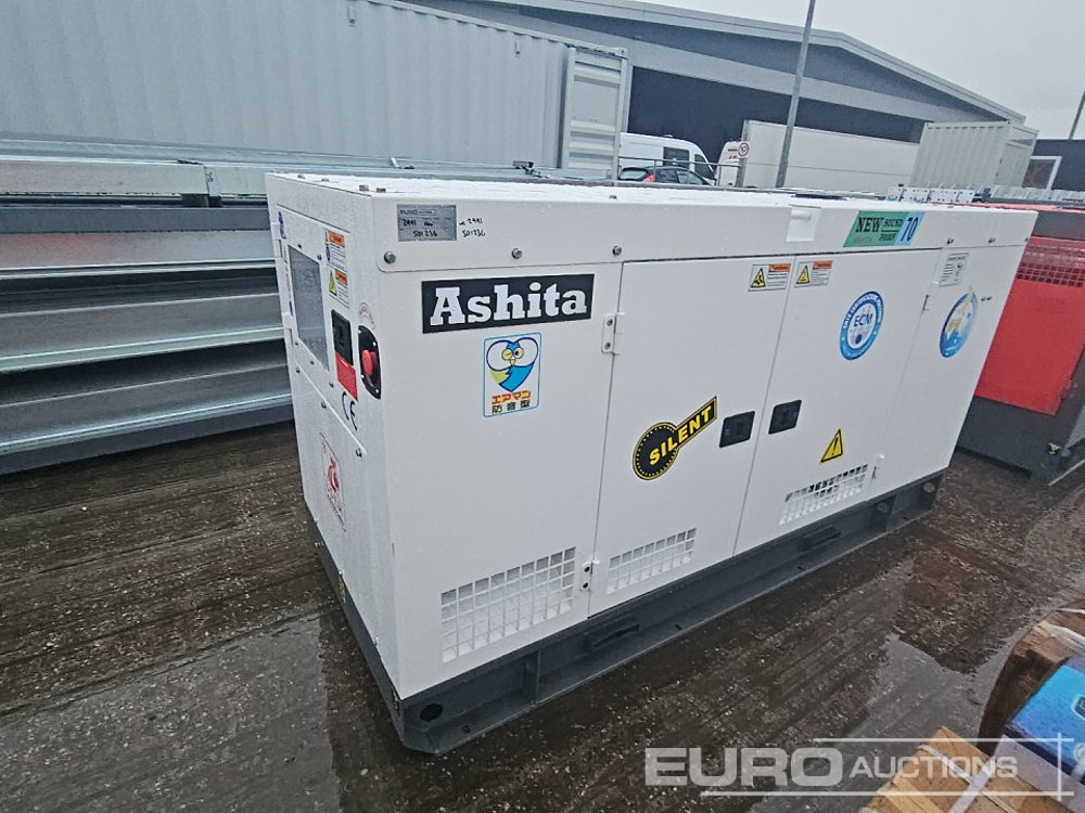 Unused 2025 Ashita Power AG3-70 - Generator set: picture 1 Unused 2025 Ashita Power AG3-70 - Generator set: picture 1