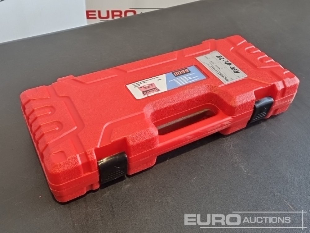 Unused 2025 Boss 1/2" 28pc Pneumatic Short Sleeve Socket Set, 3" Connecting Rod, 5" Connecting Rod Universal Joint, 10" Sliding Rod, 10" Bending Rod Adapter 3/4"-1/2" - Garage equipment: picture 1 Unused 2025 Boss 1/2" 28pc Pneumatic Short Sleeve Socket Set, 3" Connecting Rod, 5" Connecting Rod Universal Joint, 10" Sliding Rod, 10" Bending Rod Adapter 3/4"-1/2" - Garage equipment: picture 1