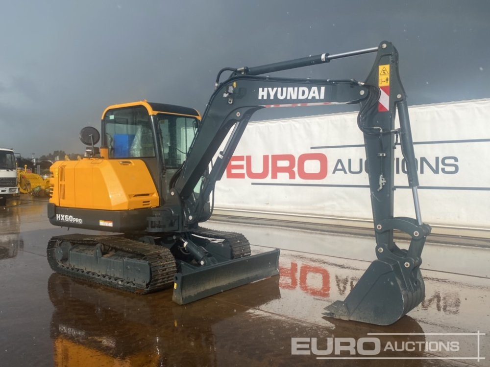 Mini excavator Unused 2025 Hyundai HX60PRO-N: picture 7 Mini excavator Unused 2025 Hyundai HX60PRO-N: picture 7
