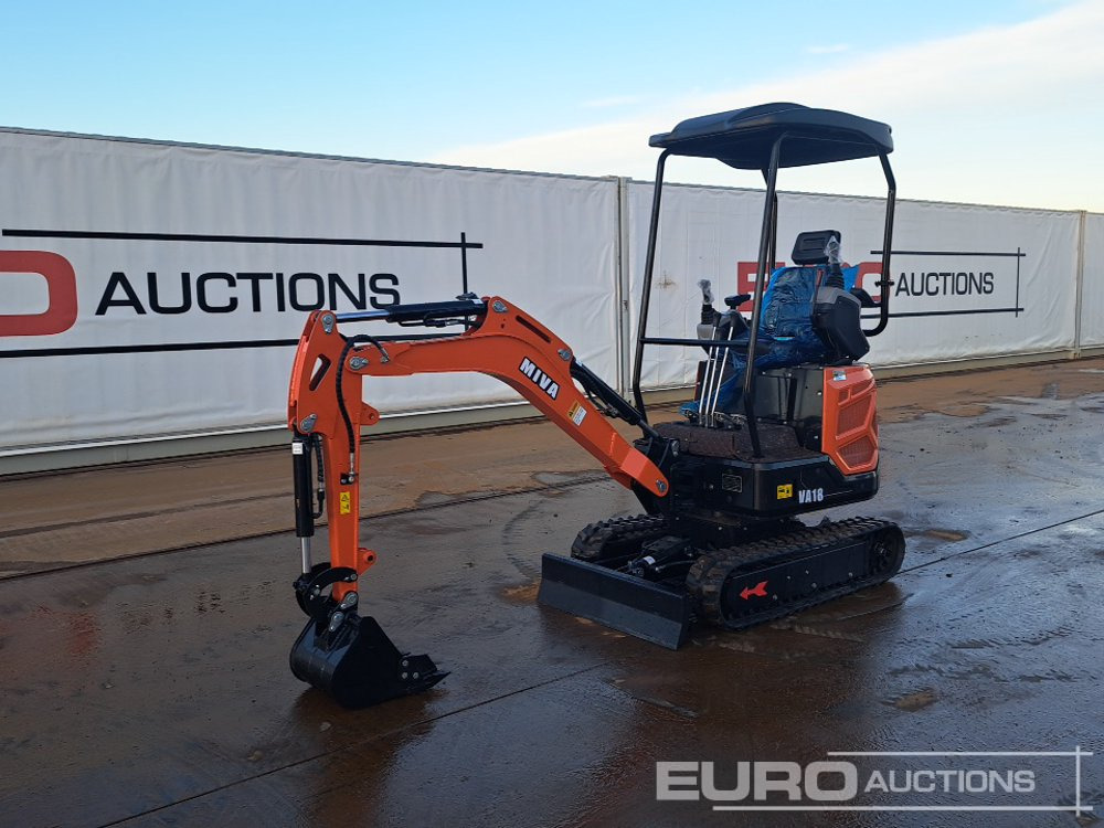Unused 2025 Miva VA18FL - Mini excavator: picture 1 Unused 2025 Miva VA18FL - Mini excavator: picture 1