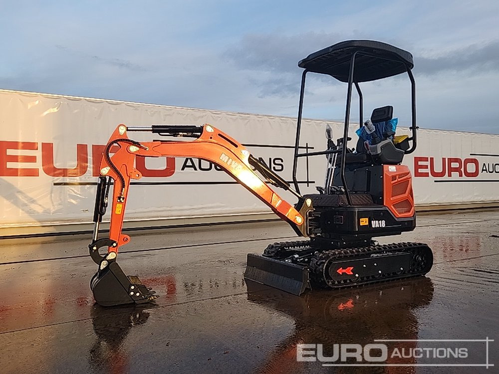 Unused 2025 Miva VA18FL - Mini excavator: picture 1 Unused 2025 Miva VA18FL - Mini excavator: picture 1