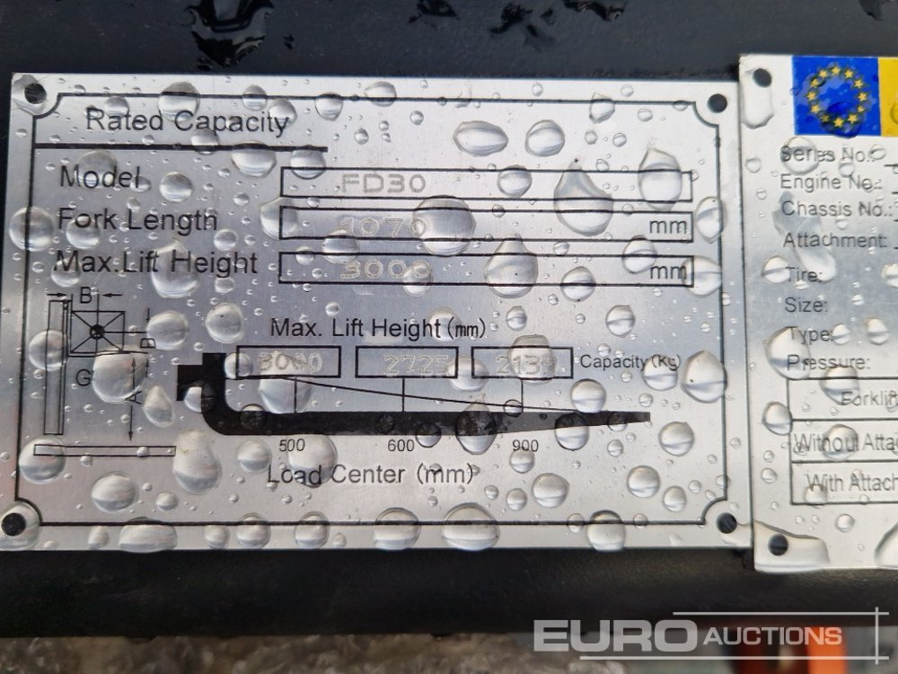 Forklift Unused 2025 SureStac FD30: picture 39 Forklift Unused 2025 SureStac FD30: picture 39