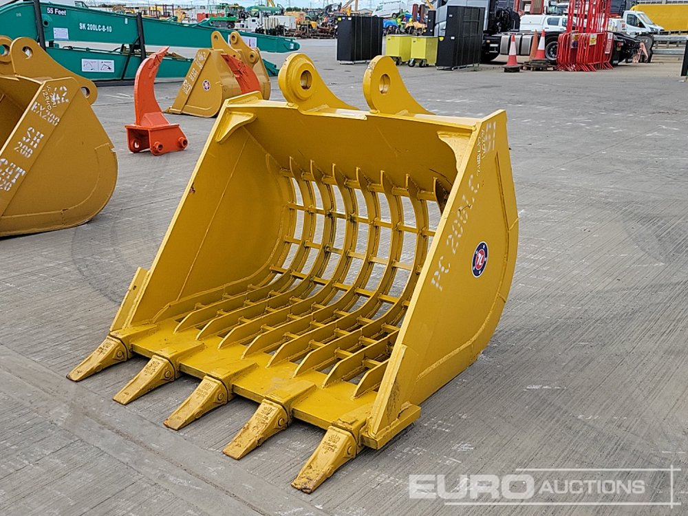 Unused 54" Skeleton Bucket 80mm Pin to suit 20 Ton Excavator - Bucket: picture 1 Unused 54" Skeleton Bucket 80mm Pin to suit 20 Ton Excavator - Bucket: picture 1