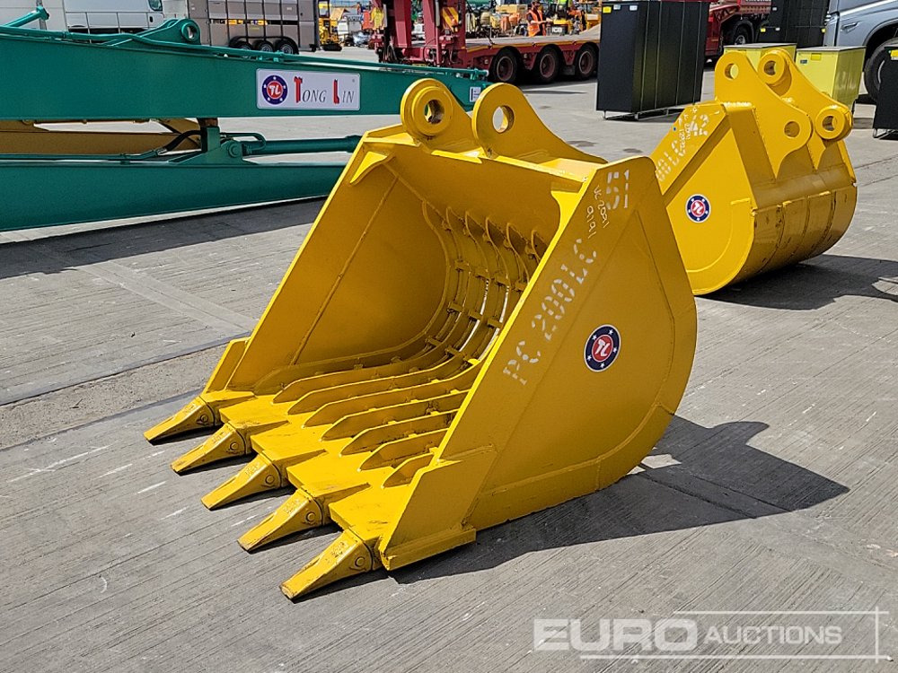 Unused 54" Skeleton Bucket 80mm Pin to suit 20 Ton Excavator - Bucket: picture 1 Unused 54" Skeleton Bucket 80mm Pin to suit 20 Ton Excavator - Bucket: picture 1