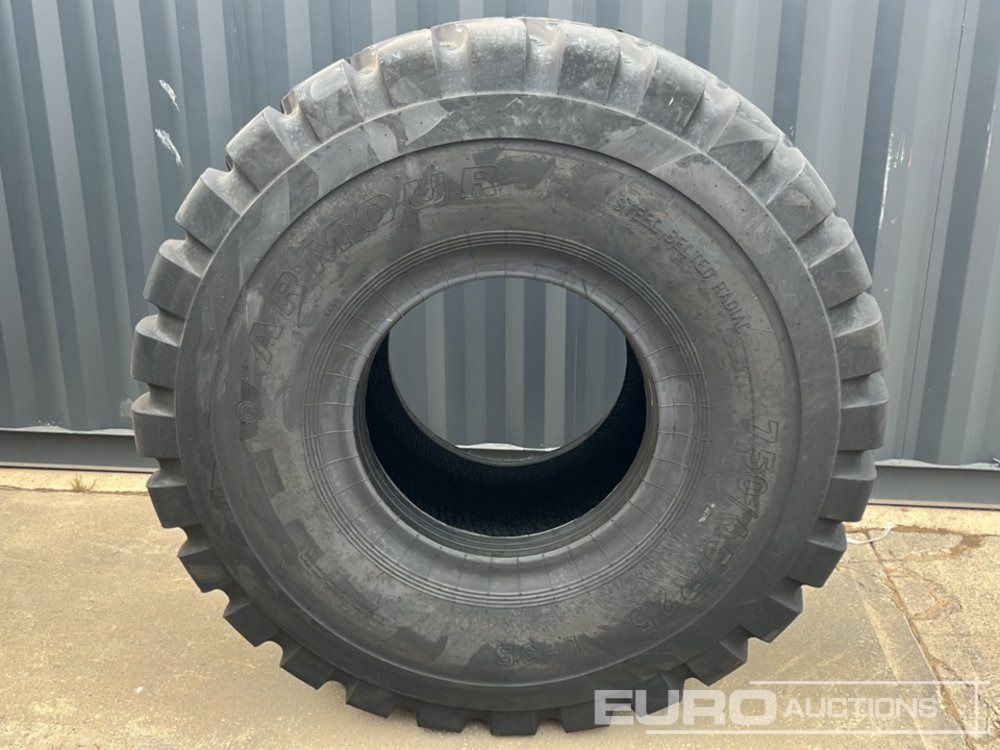 Unused Armour 750/65R25 L-3B Tyre to suit Dumptrucks/Wheeled Loader (2 of) - Tire: picture 2 Unused Armour 750/65R25 L-3B Tyre to suit Dumptrucks/Wheeled Loader (2 of) - Tire: picture 2