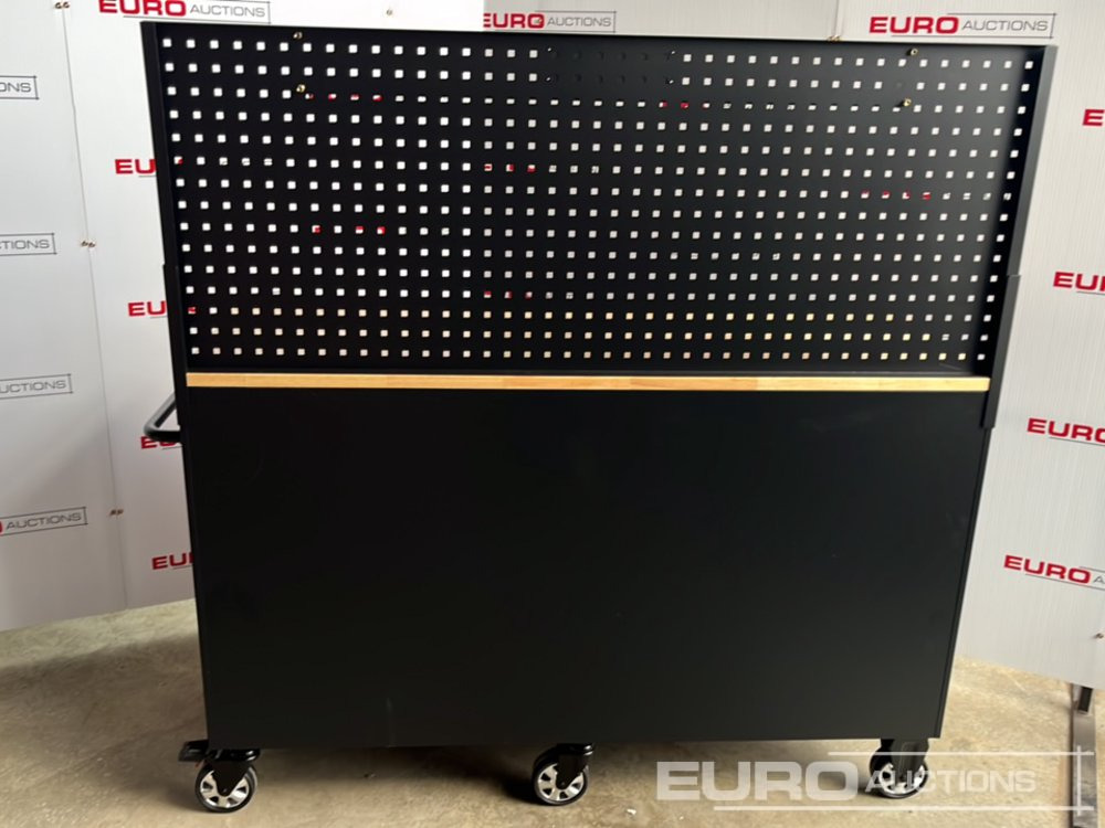 Garage equipment Unused Boss Wheeled Tool Cabinet, 16 Drawers, 492pc Tools: picture 27