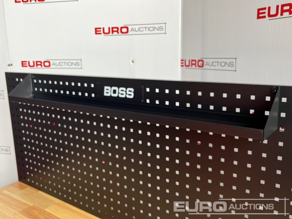 Garage equipment Unused Boss Wheeled Tool Cabinet, 16 Drawers, 492pc Tools: picture 6