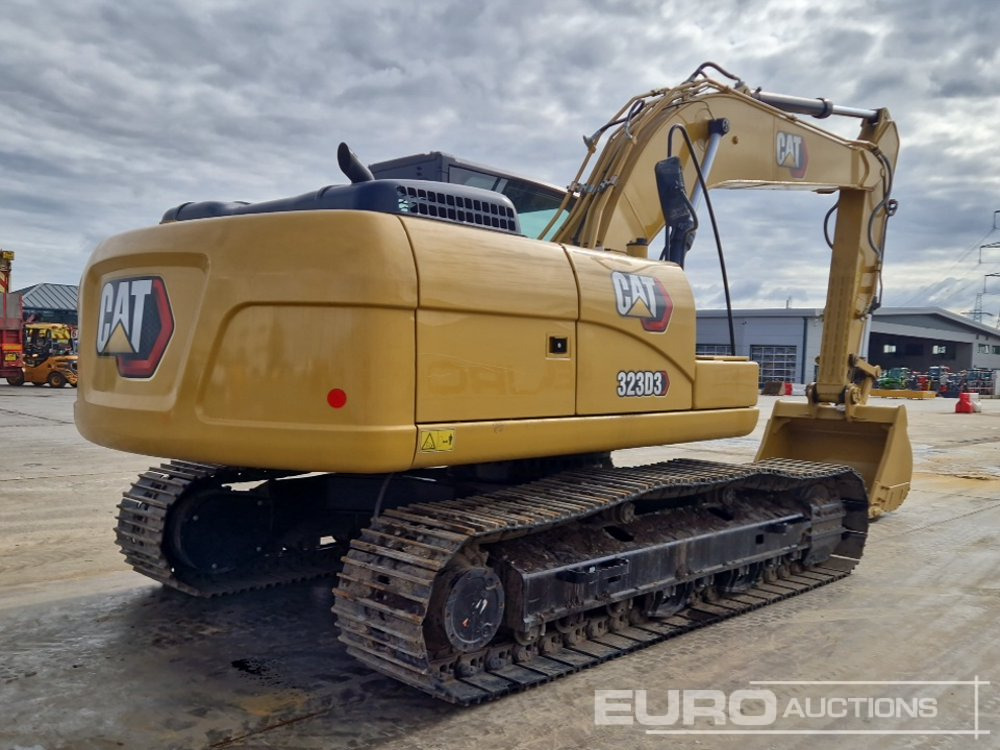 Unused CAT 323D3 - Crawler excavator: picture 5 Unused CAT 323D3 - Crawler excavator: picture 5