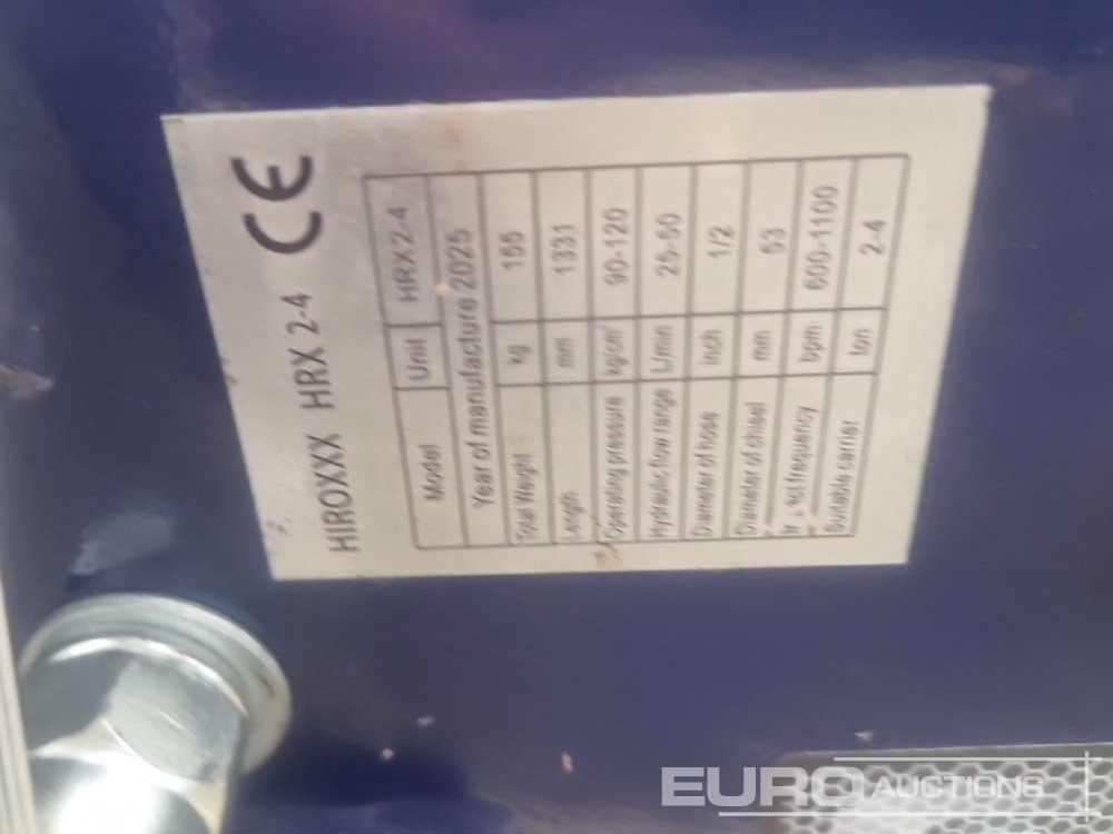 Hydraulic hammer Unused Hirox HRX2-4: picture 13
