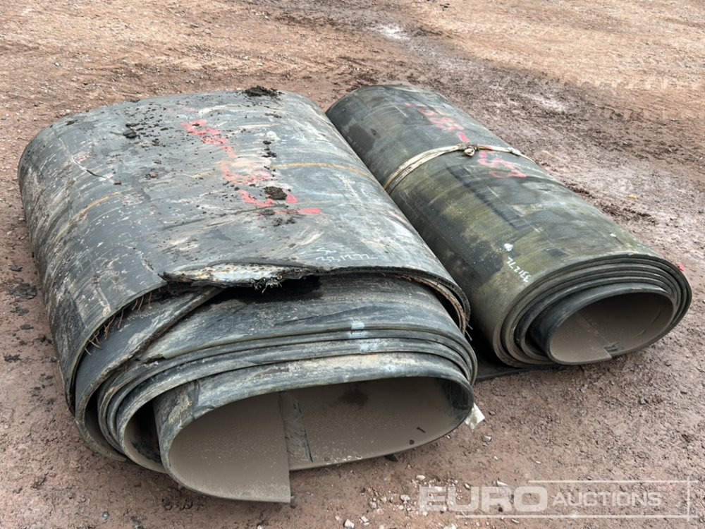 Unused Roll of Conveyor Belt (2 of) - Construction equipment: picture 1 Unused Roll of Conveyor Belt (2 of) - Construction equipment: picture 1