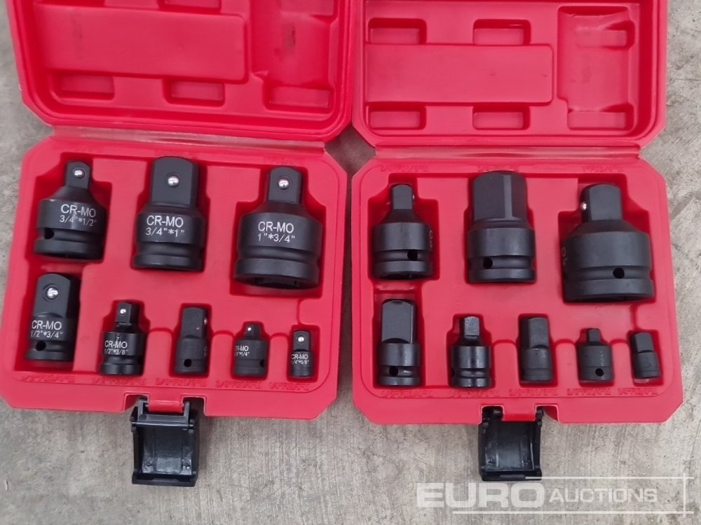 Unused Solid X 8Pc Impact Sockets Adaptor Set (2 of) - Construction equipment: picture 4 Unused Solid X 8Pc Impact Sockets Adaptor Set (2 of) - Construction equipment: picture 4