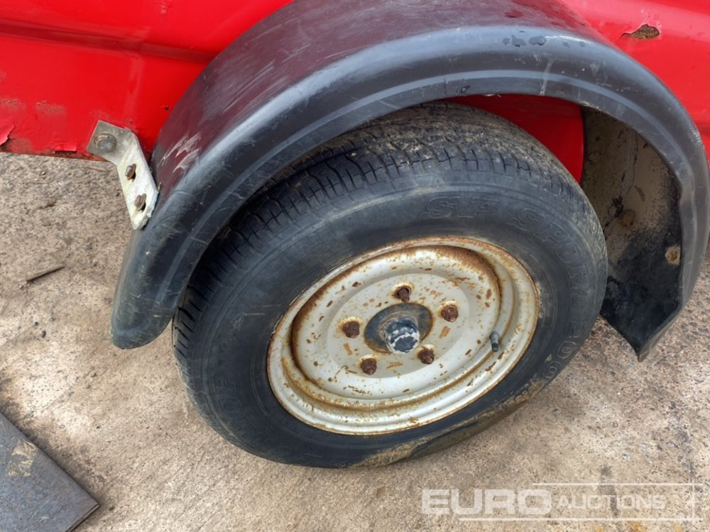 Storage tank Western 1100 Litre Single Axle Bunded Fuel Bowser, 12 Volt Pump: picture 8