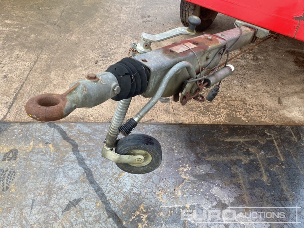 Storage tank Western 1100 Litre Single Axle Bunded Fuel Bowser, 12 Volt Pump: picture 10