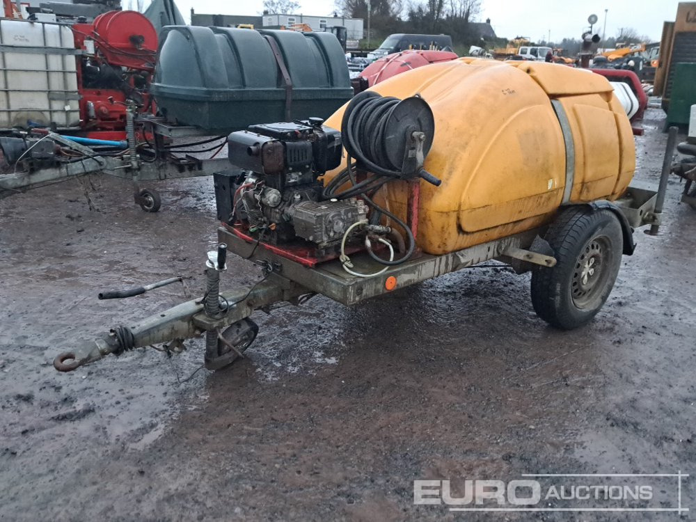 Western Single Axle Fuel Bowser, Diesel Pressure Washer, Yanmar Engine, Hose - Pressure washer: picture 1 Western Single Axle Fuel Bowser, Diesel Pressure Washer, Yanmar Engine, Hose - Pressure washer: picture 1