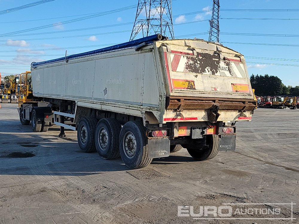Wilcox Tri Axle Tipping Trailer, Front Lift Axle, Easy Sheet - Tipper semi-trailer: picture 3 Wilcox Tri Axle Tipping Trailer, Front Lift Axle, Easy Sheet - Tipper semi-trailer: picture 3