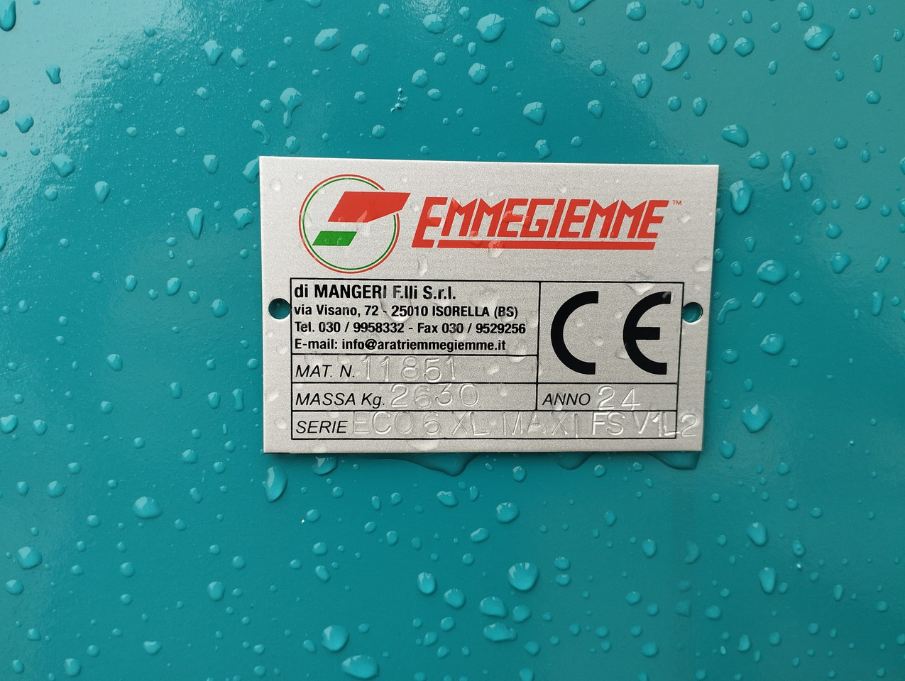 Emmegiemme ecoaratro nuovo ECO 6 XL MAXI FS V1LM2 - Plough: picture 2 Emmegiemme ecoaratro nuovo ECO 6 XL MAXI FS V1LM2 - Plough: picture 2