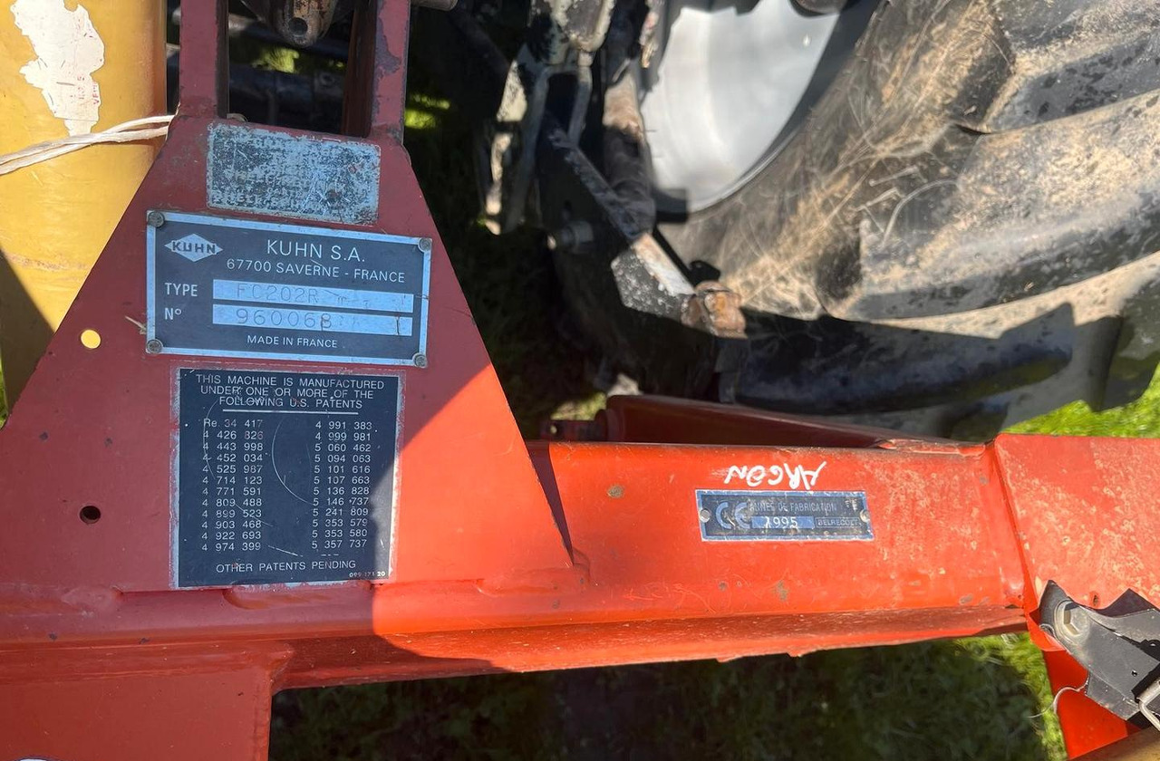 Falciacondizionatrice usata Kuhn FC202R - Mower: picture 4 Falciacondizionatrice usata Kuhn FC202R - Mower: picture 4