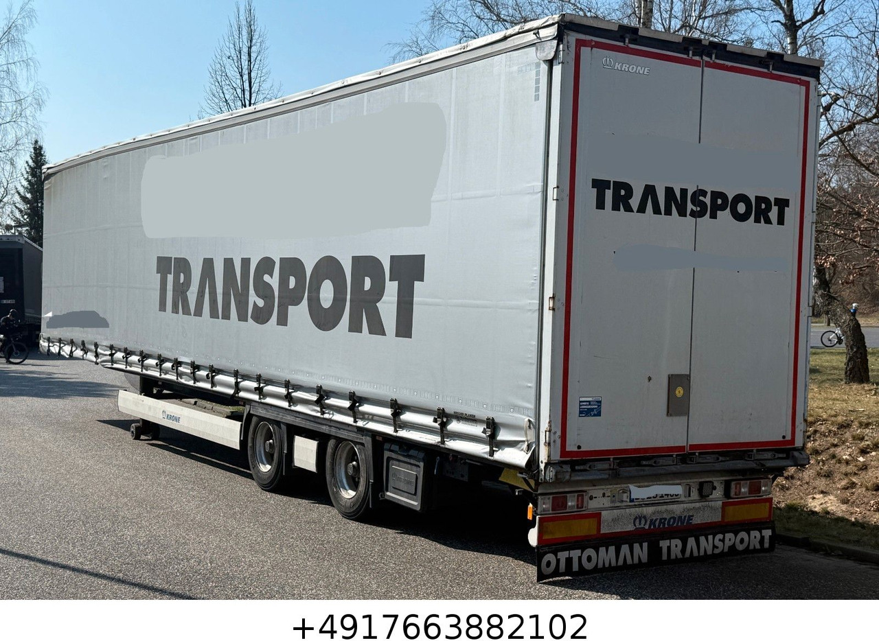 Krone Mega/Edscha/BPW/2 Achsen - Curtainsider semi-trailer: picture 2 Krone Mega/Edscha/BPW/2 Achsen - Curtainsider semi-trailer: picture 2