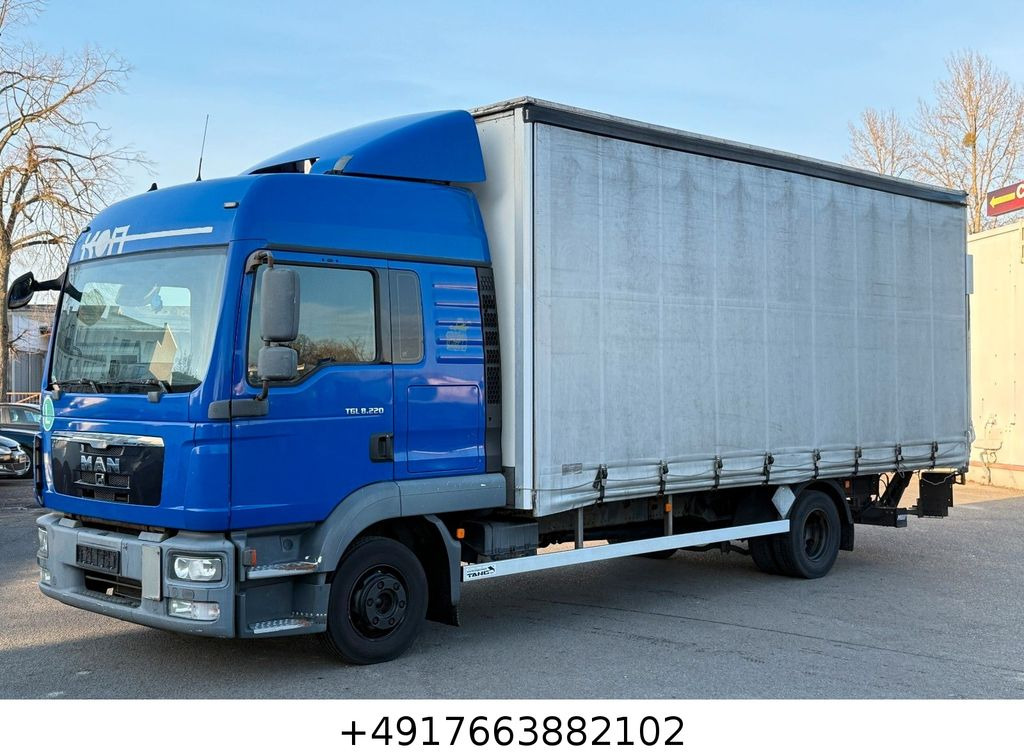 MAN TGL 8.220,NEU MOTOR/LBW/AHK/Schlafkab./6m  - Curtain side truck: picture 1 MAN TGL 8.220,NEU MOTOR/LBW/AHK/Schlafkab./6m  - Curtain side truck: picture 1