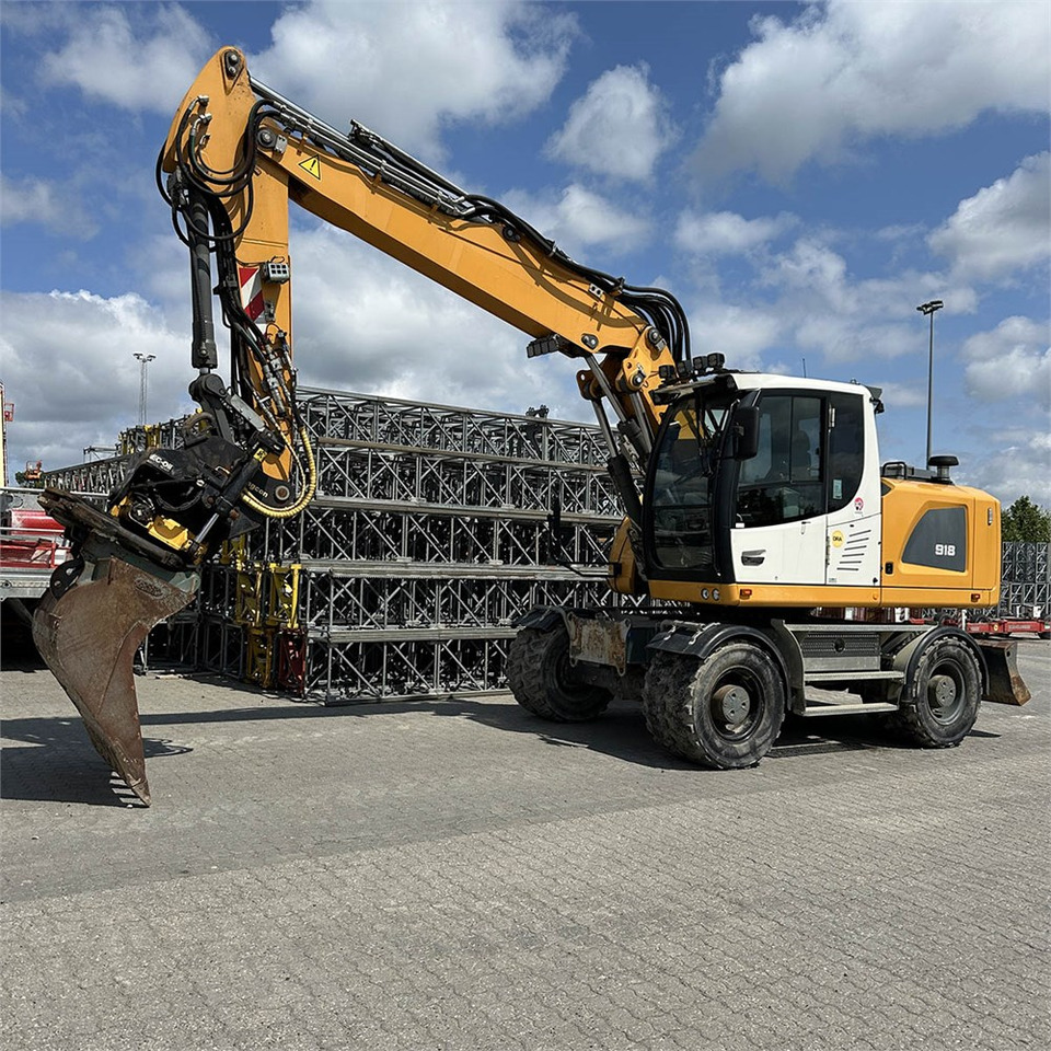 Liebherr A 918 Litronic - Wheel excavator: picture 1 Liebherr A 918 Litronic - Wheel excavator: picture 1