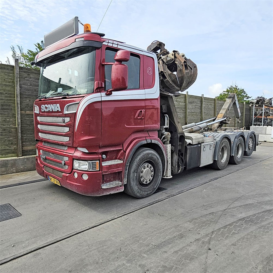 Scania R 500 - Hook lift truck, Crane truck: picture 1 Scania R 500 - Hook lift truck, Crane truck: picture 1
