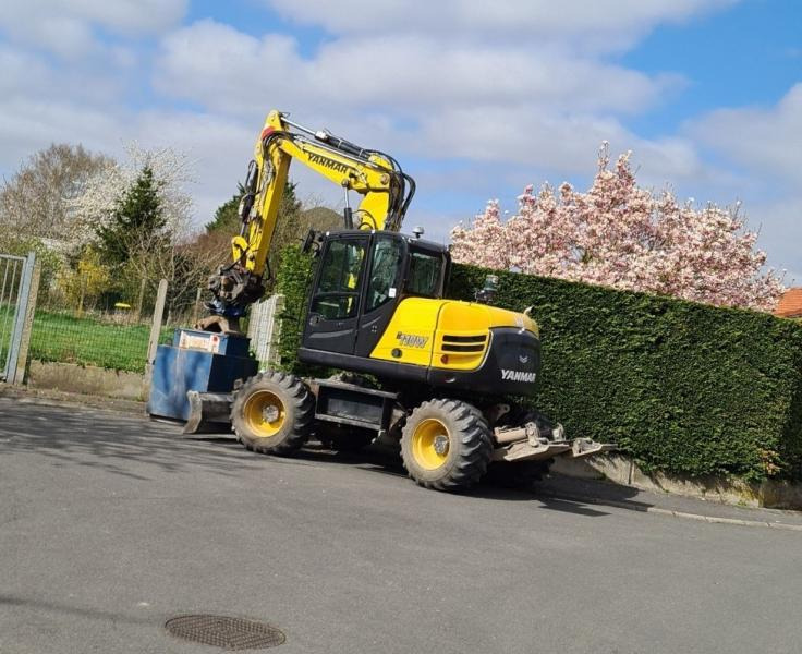 Yanmar B 110 W - Wheel excavator: picture 2 Yanmar B 110 W - Wheel excavator: picture 2