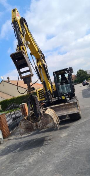 Yanmar B 110 W - Wheel excavator: picture 4 Yanmar B 110 W - Wheel excavator: picture 4