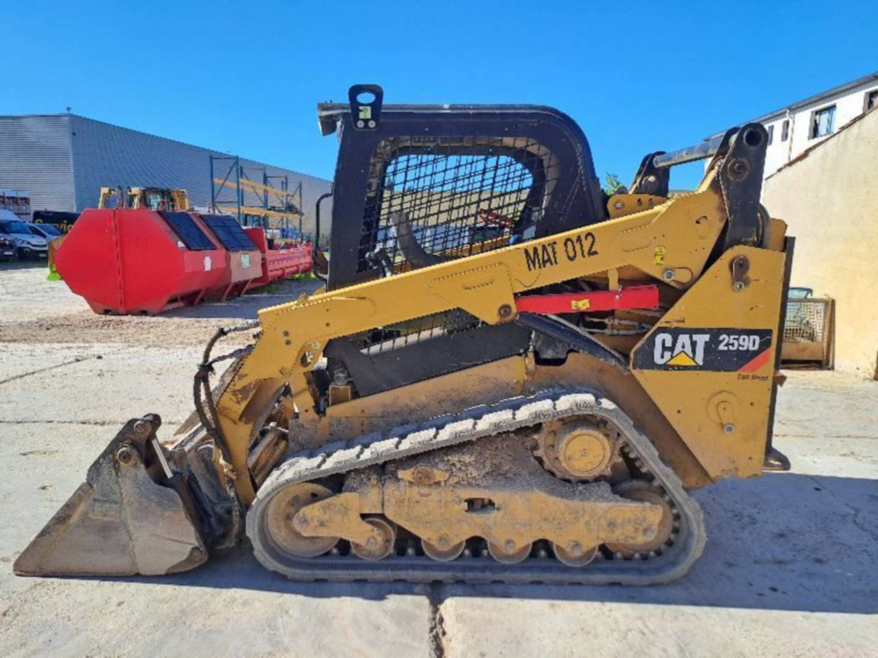 CAT 259D - Crawler loader: picture 3 CAT 259D - Crawler loader: picture 3