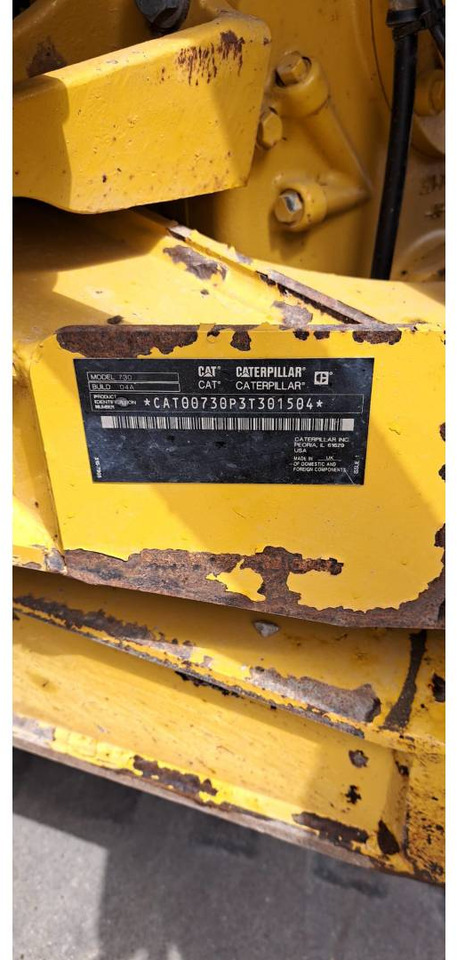 CAT 730 - Articulated dump truck: picture 5 CAT 730 - Articulated dump truck: picture 5